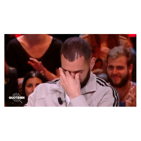 Karim Benzema dans Quotidien (TMC), le jeudi 16 mai 2019.
