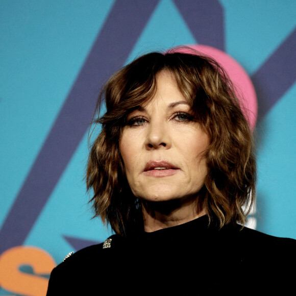 Mathilde Seigner au photocall de la clôture de la 25ème édition du Festival international du film de comédie de l'Alpe d'Huez, France, le 22 janvier 2022. © Dominique Jacovides/Bestimage 