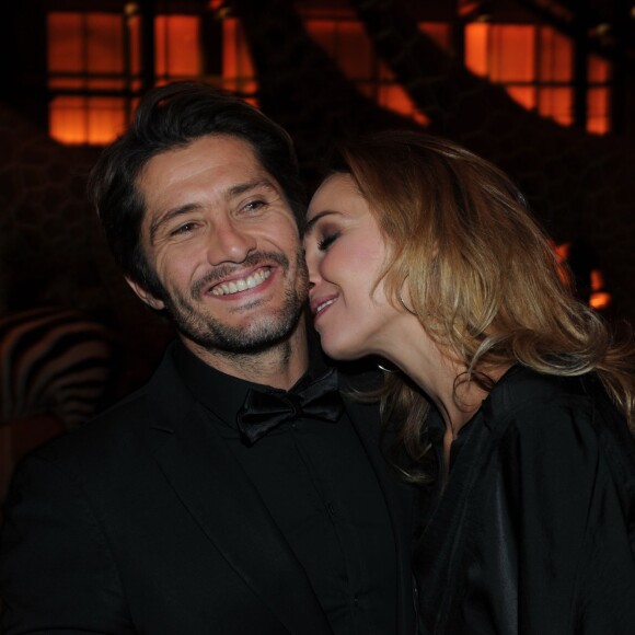 Exclusif : Bixente Lizarazu et Claire Keim lors de la soirée des GQ Awards, édition française, au sein du museum d'histoire naturelle à Paris le 20 novembre 2013