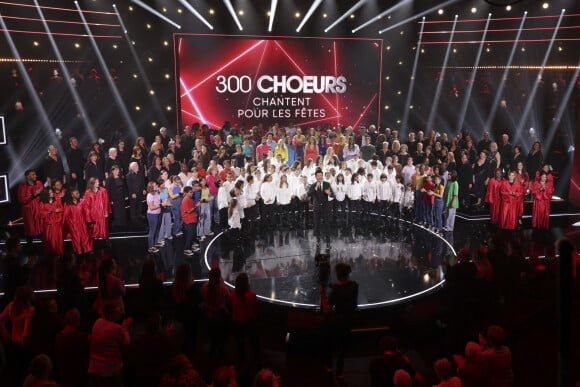Exclusif - Vincent Niclo - Enregistrement de l'émission "300 Choeurs chantent pour les fêtes" à Paris, diffusée le 23 décembre sur France 3 © Jack Tribeca / Bestimage