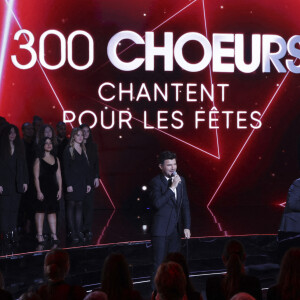 Exclusif - Vincent Niclo, lang-Lang - Enregistrement de l'émission "300 Choeurs chantent pour les fêtes" à Paris, diffusée le 23 décembre sur France 3 © Jack Tribeca / Bestimage