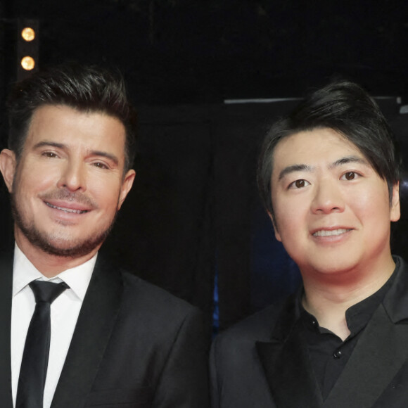 Exclusif - Vincent Niclo, Lang-Lang - Backstage - Enregistrement de l'émission "300 Choeurs chantent pour les fêtes" à Paris, diffusée le 23 décembre sur France 3 © Jack Tribeca / Bestimage