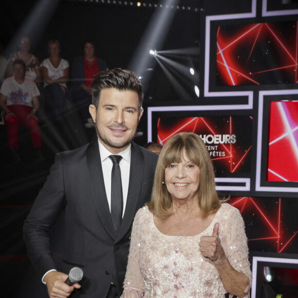 Exclusif - Vincent Niclo, Chantal Goya - Backstage - Enregistrement de l'émission "300 Choeurs chantent pour les fêtes" à Paris, diffusée le 23 décembre sur France 3 © Jack Tribeca / Bestimage