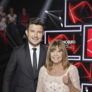 Exclusif - Vincent Niclo, Chantal Goya - Backstage - Enregistrement de l'émission "300 Choeurs chantent pour les fêtes" à Paris, diffusée le 23 décembre sur France 3 © Jack Tribeca / Bestimage