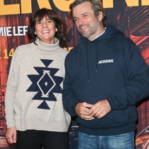 Estelle Denis officialise avec Marc Thiercelin - Estelle Denis et son compagnon Marc Thiercelin - Avant-première du film "Mon héroïne" au cinéma UGC Normandie à Paris le 12 décembre 2022. © Coadic Guirec/Bestimage