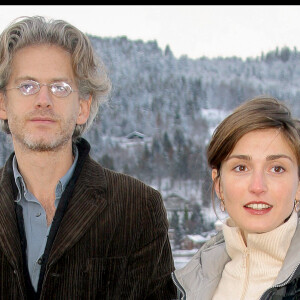 Santiago Amigorena et Julie Gayet au festival du film fantastique de Gerardmer le 31 janvier 2004
