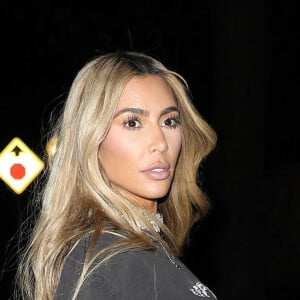 Exclusif - Kim Kardashian la sortie de la Bar Mitzvah de Mason Disick à Los Angeles, le 17 décembre 2022. 