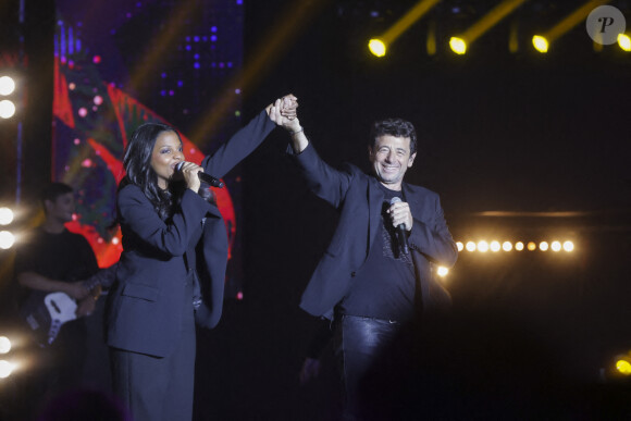 Exclusif - Mentissa, Patrick Bruel - Enregistrement du Concert pour la Tolérance 2022 à Agadir, diffusée le 23 décembre sur W9 © Jack Tribeca / Bestimage