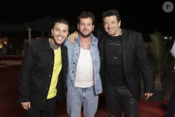 Exclusif - Yanns, Claudio Capeo, Patrick Bruel - Backstage - Enregistrement du Concert pour la Tolérance 2022 à Agadir, diffusée le 23 décembre sur W9 © Jack Tribeca / Bestimage