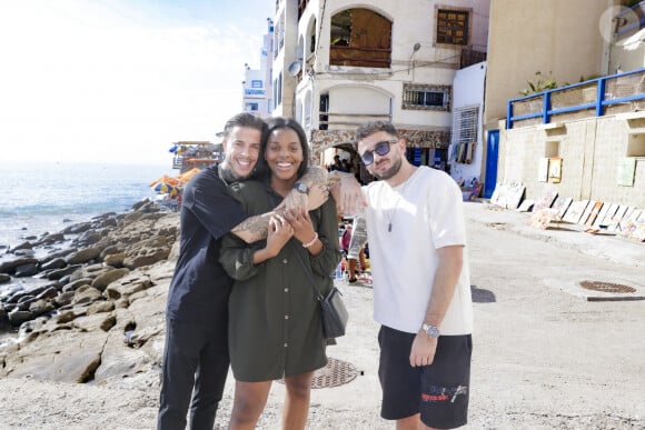 Exclusif - Yanns, Mentissa, Ridsa - Rencontres à Taghazout à l'occasion des préparatifs du Concert pour la Tolérance 2022 à Agadir, diffusée le 23 décembre sur W9 © Jack Tribeca / Bestimage