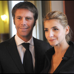 Le prince Emmanuel Philibert de Savoie et la princesse Clotilde de Savoie assistent à l'anniversaire de la garde nationale d'honneur à Rome.