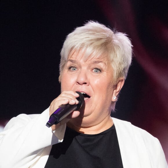 Exclusif - Mimie Mathy (Surprise M.Bernier) - Enregistrement de l'émission "La Boîte à Secrets 8", présentée par F.Bollaert et qui sera diffusée le 7 mai sur France 3. Le 19 janvier 2021 © Tiziano Da Silva / Bestimage