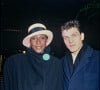 Marc Lavoine et Denise Pascale, lors des Victoires de la musique.