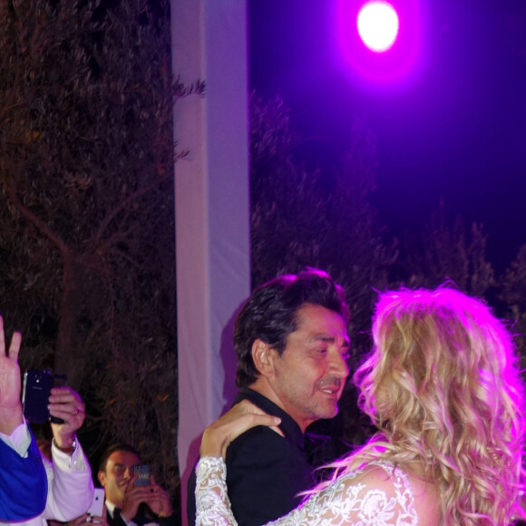 Exclusif - Fête du mariage de Adriana Karembeu et de André (Aram) Ohanian au palais Rhoul à Marrakech, Maroc le 18 juin 2014. 