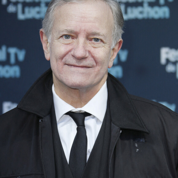 Francis Huster de Meurtres aux îles du Frioul - Soirée d'ouverture de la 24e édition du Festival des Créations TV au Casino de Luchon. Le 9 février 2022. © Christophe Aubert via Bestimage