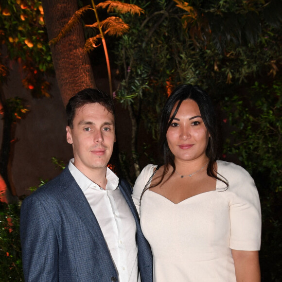 Exclusif - Louis Ducruet et sa femme Marie à l'after-party de la soirée du grand gala du "Marrakech du Rire 2022" pour la 10ème édition à l'hôtel Selman de Marrakech, Maroc, le 18 juin 2022. © Rachid Bellak/Bestimage