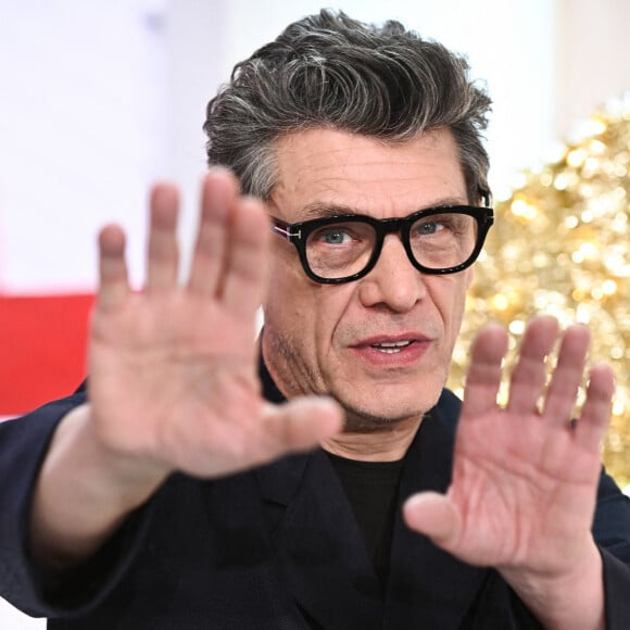 Exclusif - Marc Lavoine - Enregistrement de l'émission "Vivement dimanche" au studio Gabriel, présentée par M.Drucker, diffusée sur France 3 le 25 décembre 2022. © Guillaume Gaffiot / Bestimage 