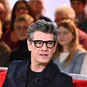 Exclusif - Marc Lavoine - Enregistrement de l'émission "Vivement dimanche" au studio Gabriel, présentée par M.Drucker, diffusée sur France 3 le 25 décembre 2022. © Guillaume Gaffiot / Bestimage 