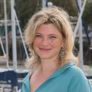 Cécile Bois au photocall du film "Envers et contre tous" lors du 17ème Festival de Fiction TV de La Rochelle. Le 11 septembre 2015