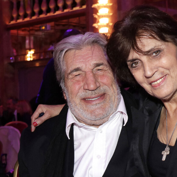 Exclusif - Jean-Pierre Castaldi et Linda de Suza - L'association Citestars fête son 21ème anniversaire lors de la 3ème édition de l'élection de Miss Beauté nationale aux Salons Hoche à Paris le 20 octobre 2019. © Cédric Perrin/Bestimage 