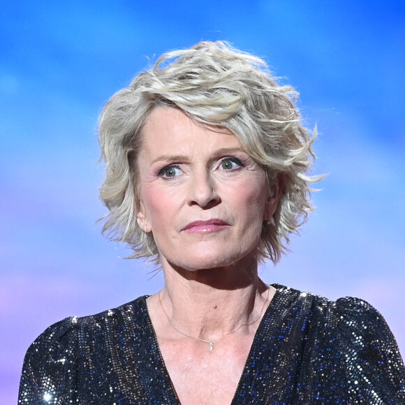 Sophie Davant - Les personnalités se mobilisent lors de la 36ème édition du Téléthon sur le plateau de France 2, avec pour parrain K.Adams, le 3 décembre 2022. © Coadic GUIREC / Bestimage