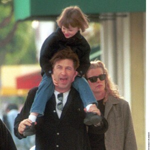 Kim Basinger et Alec Baldwin avec leur fille Ireland à Los Angeles.