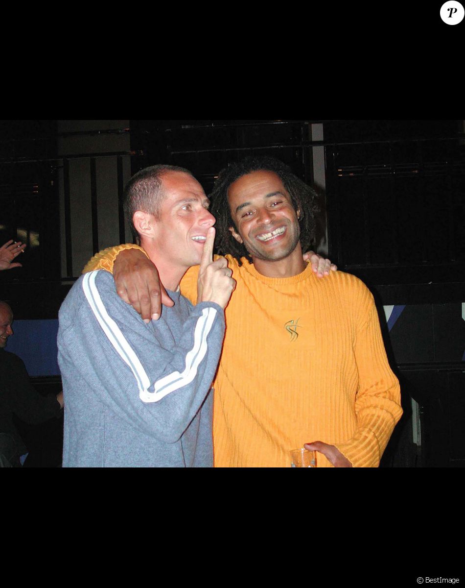 Yannick Noah et Guy Forget à Anglet