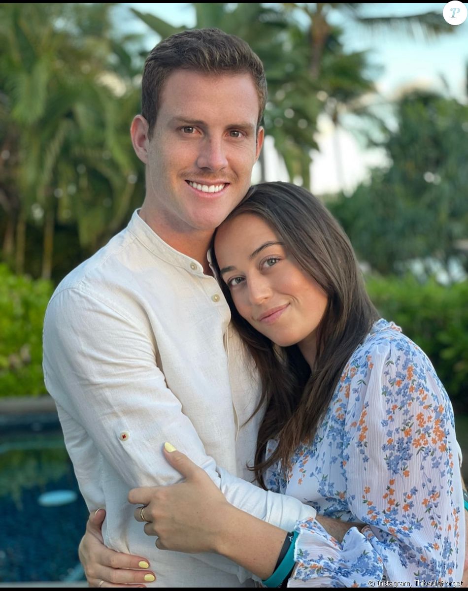 Thibault Forget et sa petite amie Sarah @ Instagram / Thibault Forget