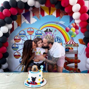 Nikola Lozina et Laura Lempika fêtent les 2 ans de Zlatan