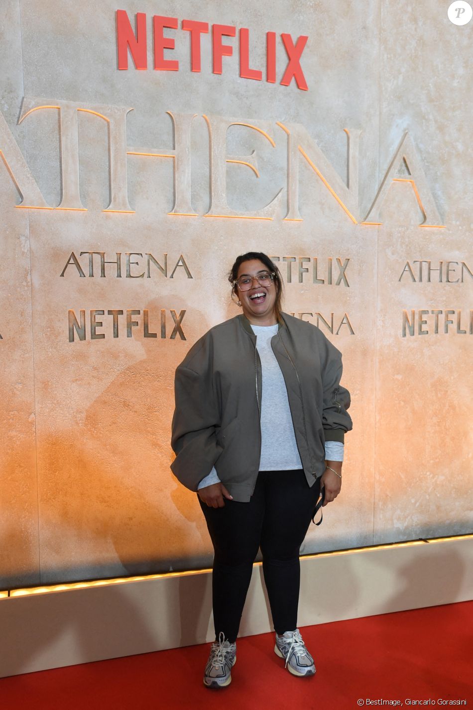 Melha Bedia - Avant-première du film Athena à la salle Pleyel à Paris ...