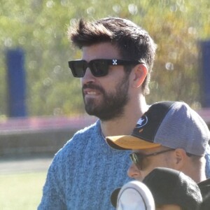 Gerard Pique et son ex-femme Shakira se croisent et s'ignorent totalement lors d'un match de baseball de leur fils Milan à Barcelone. Ils ne se sont ni regardés ni adressés la parole. Barcelone, le 19 novembre 2022. 