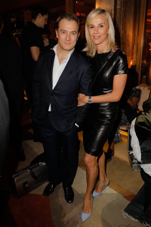 Exclusif - Renaud Capuçon et sa femme Laurence Ferrari - Inauguration de l'hôtel Brach à Paris, le 16 octobre 2018. © CVS/Bestimage 