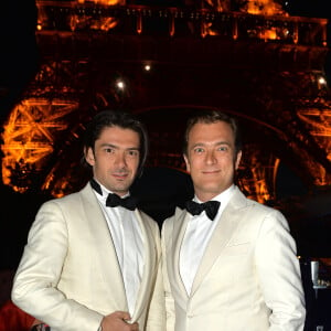 Exclusif - Gautier Capuçon et Renaud Capuçon - Grand concert de l'Orchestre National de France au Champs de Mars présenté par S. Bern sur France 2 pour célébrer la Fête Nationale à Paris le 14 juillet 2017 © Giancarlo Gorassini / Pierre Perusseau / Veeren / Bestimage 