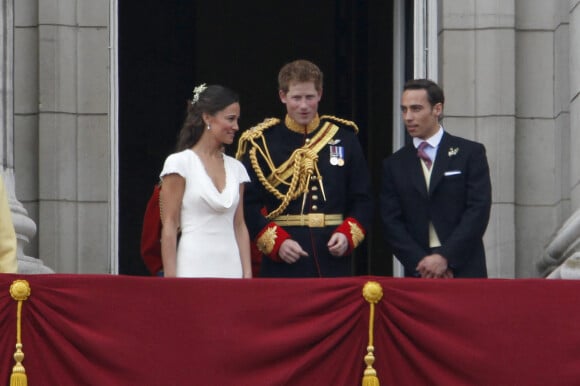 Pippa Middleton et le prince Harry - Mariage de Kate Middleton et du prince William d'Angleterre à Londres. Le 29 avril 2011 