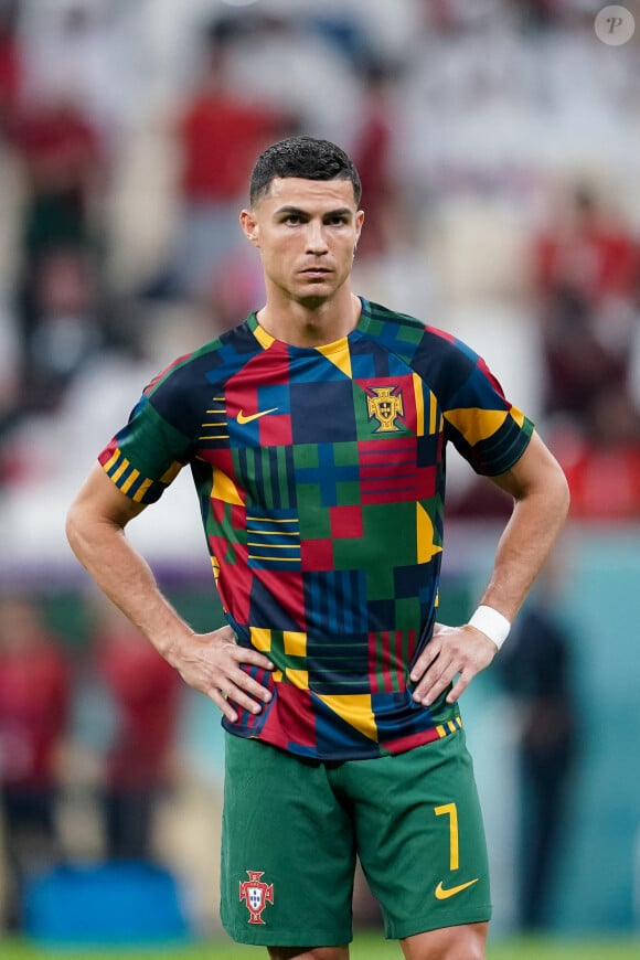 Cristiano Ronaldo - Match "Portugal - Suisse" lors de la Coupe du Monde au Qatar. © Florencia Tan Jun/Sport Press Photo via Zuma Press/Bestimage