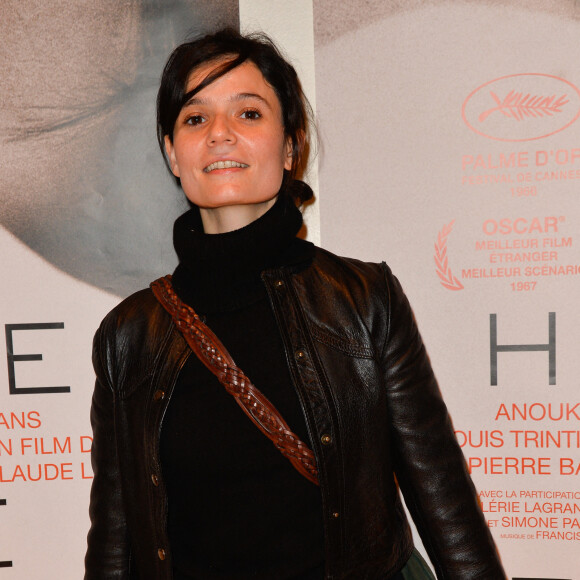 Salomé Lelouch - People à la projection du film "Un homme et une femme" en version restaurée, pour fêter les 50 ans du film ainsi que les 13 ans de Sophie Dulac Distribution au cinéma L'Arlequin, à Paris, le 6 novembre 2016. © Coadic Guirec/Bestimage