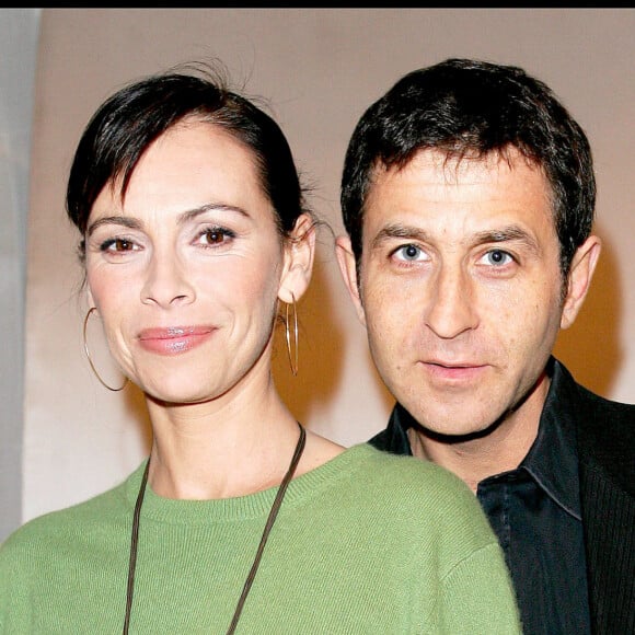 Mathilda May et Philippe Kelly - Soirée 'One & Only' au musée Baccarat. © Guillaume Gaffiot/ Bestimage