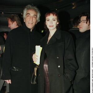 Gérard Darmon et Mathilda May - Générale de la pièce "Ils s'aiment" à Paris.