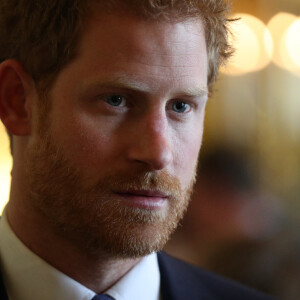 Le prince Harry assiste au 40ème anniversaire du "Children Charity WellChild" à Londres le 12 juin 2017.