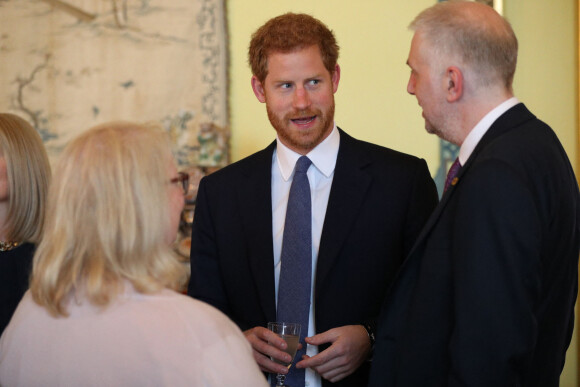Le prince Harry assiste au 40ème anniversaire du "Children Charity WellChild" à Londres le 12 juin 2017. 