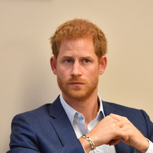 Le prince Harry visite le centre CAMH de Toronto le 23 septembre 2017. 