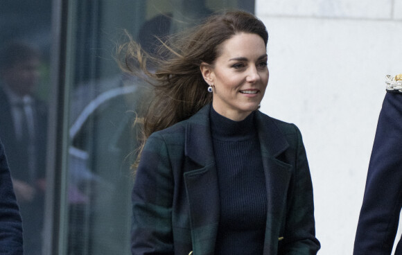 Le prince William, prince de Galles, et Catherine (Kate) Middleton, princesse de Galles, inaugurent officiellement le nouveau Centre hospitalier Royal Liverpool University Hospital à Liverpool, Royaume Uni. 