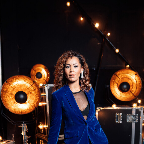 Exclusif - Prix Spécial - Chimène Badi - Backstage - Enregistrement de l'émission "Michel Polnareff, la soirée événement", diffusée le 6 décembre à 21h10 sur France 2 © Tiziano Da Silva-Cyril Moreau / Bestimage