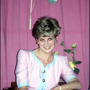 Lady Diana en Inde en 1992..