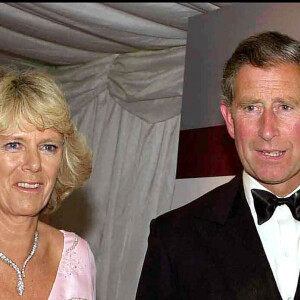 Prince Charles et Camilla Parker-Bowles au Gala de la Fondation du prince à Londres en 2000. 