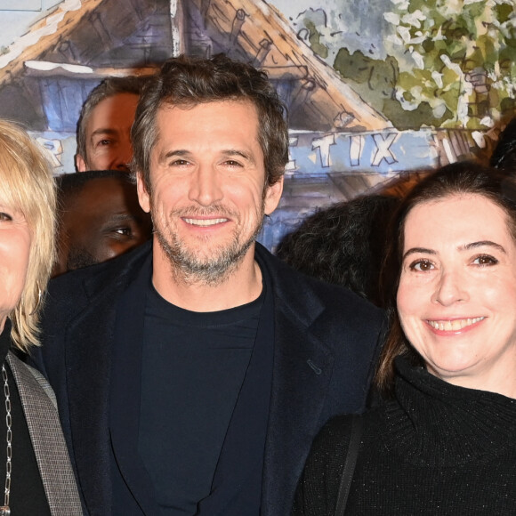 Sylvie Uderzo, Guillaume Canet, Anne Goscinny - Première du film Astérix et Obélix "L'Empire du Milieu" au cinéma Le Grand Rex à Paris le 15 janvier 2023. © Coadic Guirec/Bestimage 