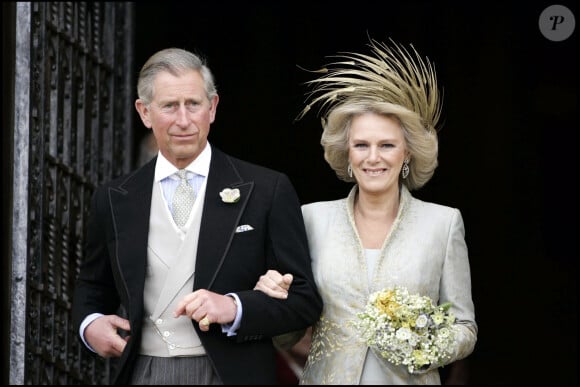 Mariage du prince Charles et de Camilla Parker Bowles le 9 avril 2005
