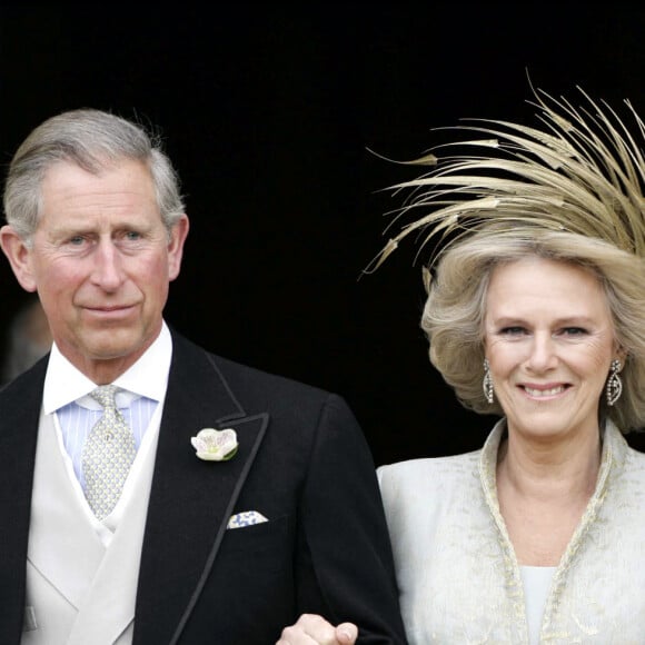 Mariage du prince Charles et de Camilla Parker Bowles le 9 avril 2005