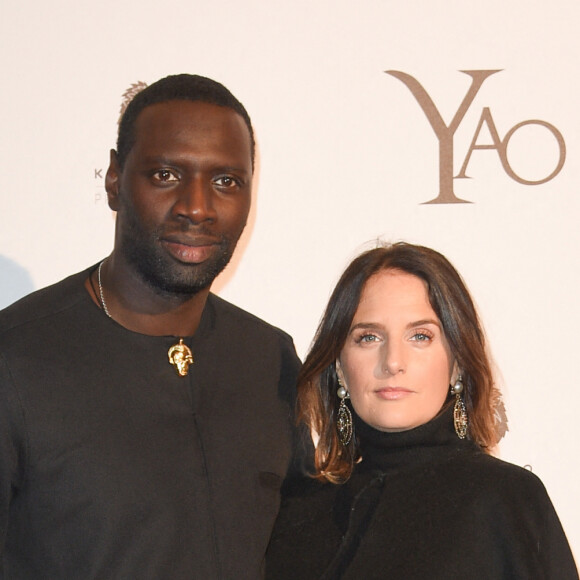 Omar Sy et sa femme Hélène - Avant-première du film "Yao" au cinéma Le Grand Rex à Paris. © Coadic Guirec/Bestimage