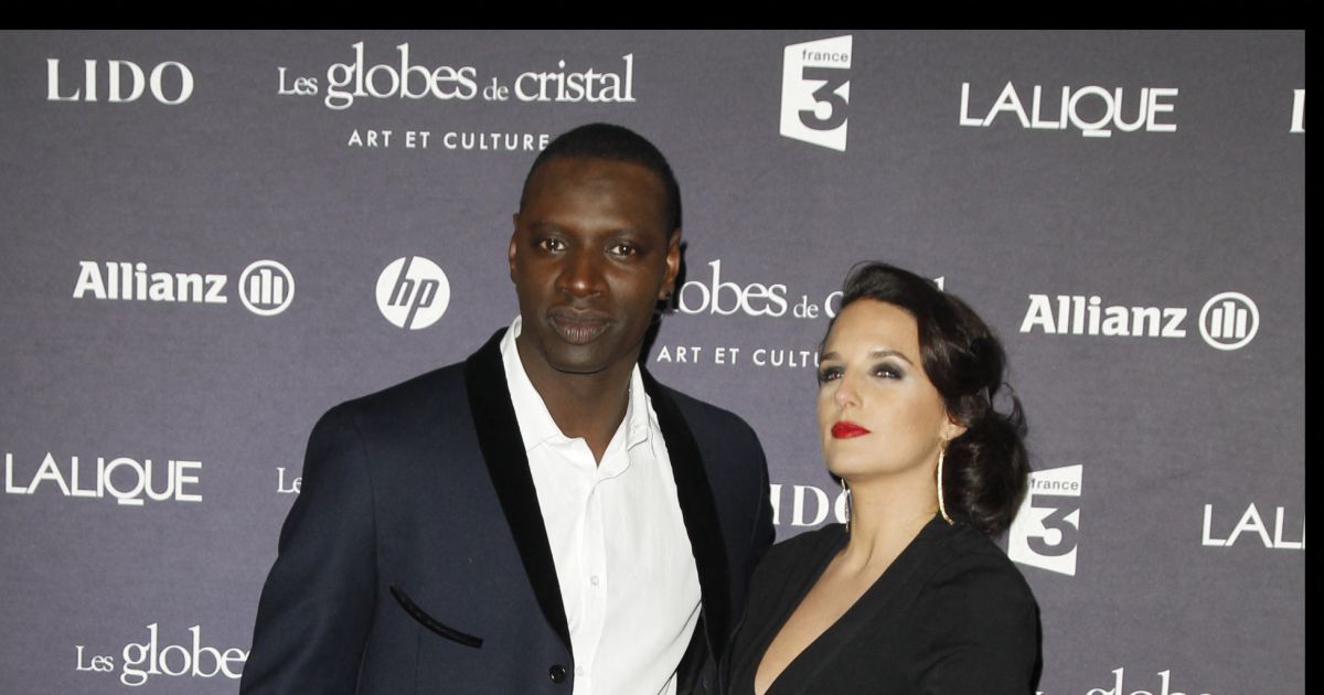 Omar Sy Et Sa Femme Helene Remise Des Globes Cristal Au Lido A